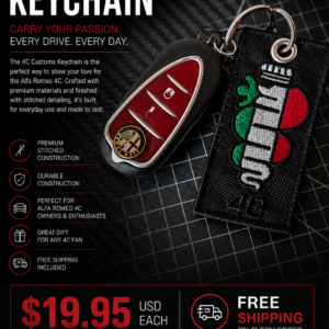4C Customs Keychain